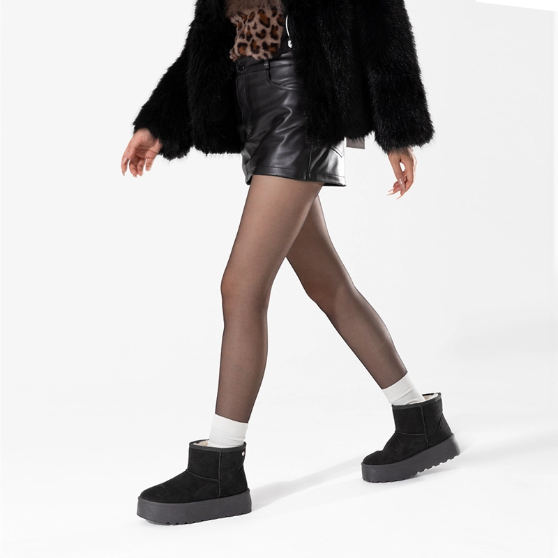 BOTIN NEGRO CASUAL MUJER WEIDE LT123 - 3