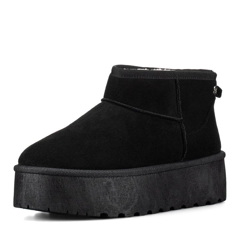 BOTIN NEGRO CASUAL MUJER WEIDE LT123 - 5