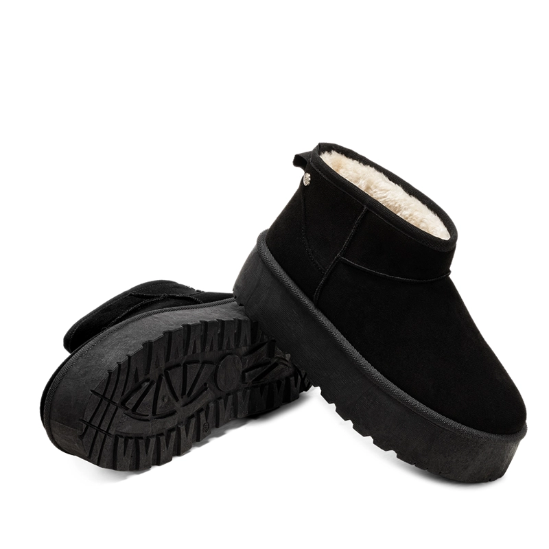 BOTIN NEGRO CASUAL MUJER WEIDE LT123 - 6