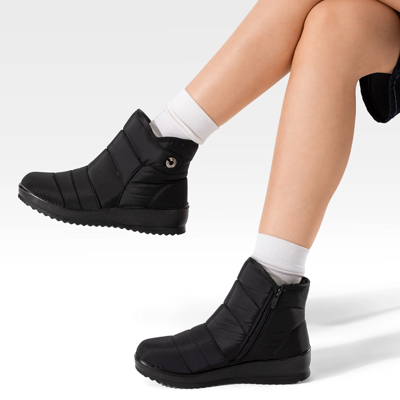 BOTIN NEGRO CASUAL MUJER WEIDE TFA189 - 2