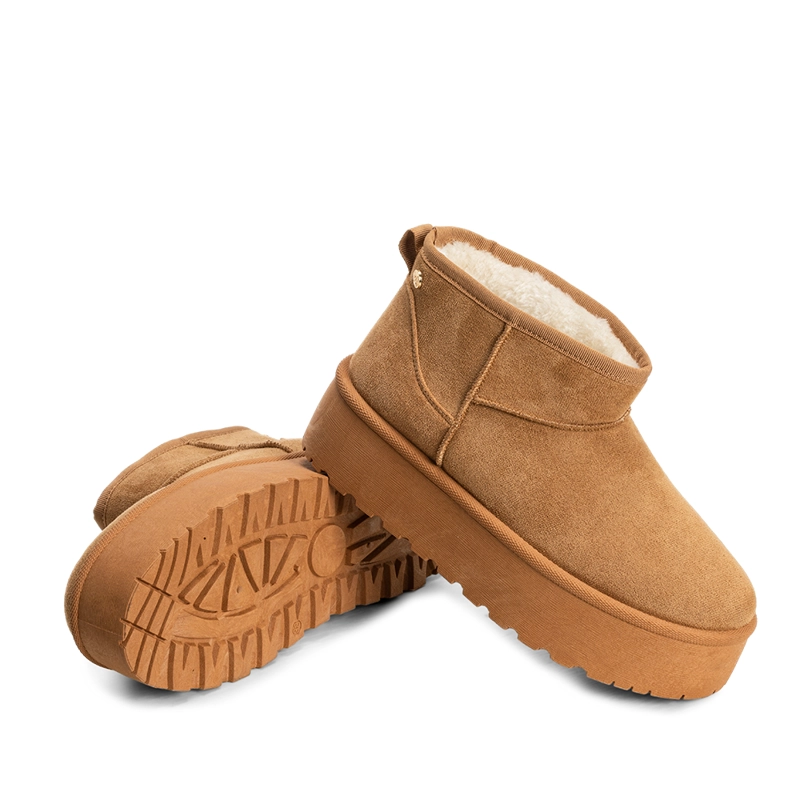 BOTIN CAMEL CASUAL MUJER WEIDE LT123 - 6