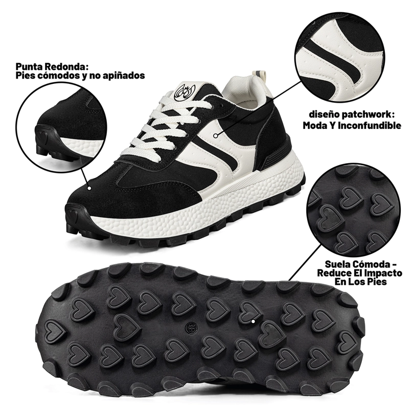 ZAPATILLAS URBANA MUJER DEPORTIVA VINTAGE CONFORT WEIDE SL21 - 9