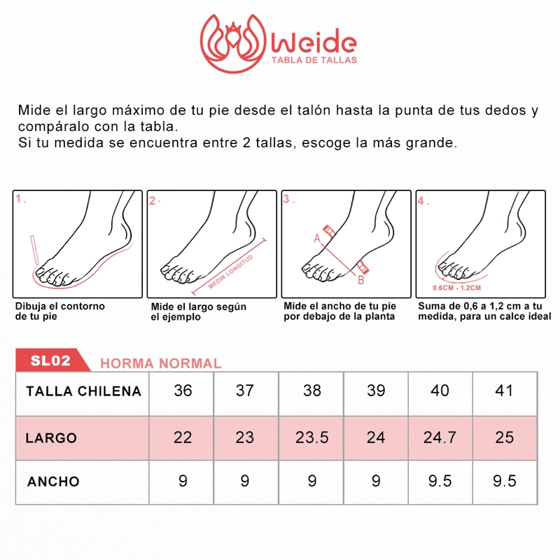 ZAPATILLAS EN COLOR BLANCO CASUAL MUJER WEIDE SL02 - 6