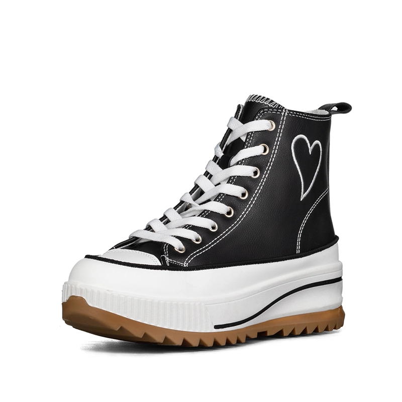 ZAPATILLA CASUAL URBANA MUJER PLATAFORMA CLASICO WEIDE HX502 - 5