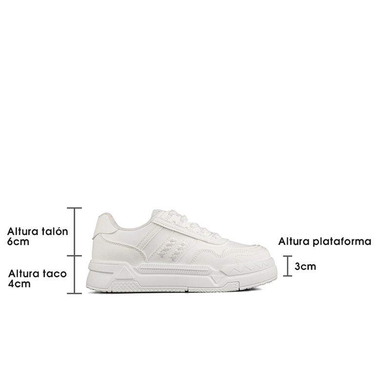 ZAPATILLA DEPORTIVA CASUAL DE COLORES MUJER WEIDE LT135 - 7