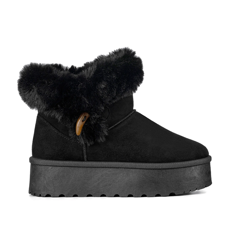 BOTIN CASUAL MUJER PU TEXIL VINTAGE ANTIDESLIZANTE WEIDE LT201 - 1