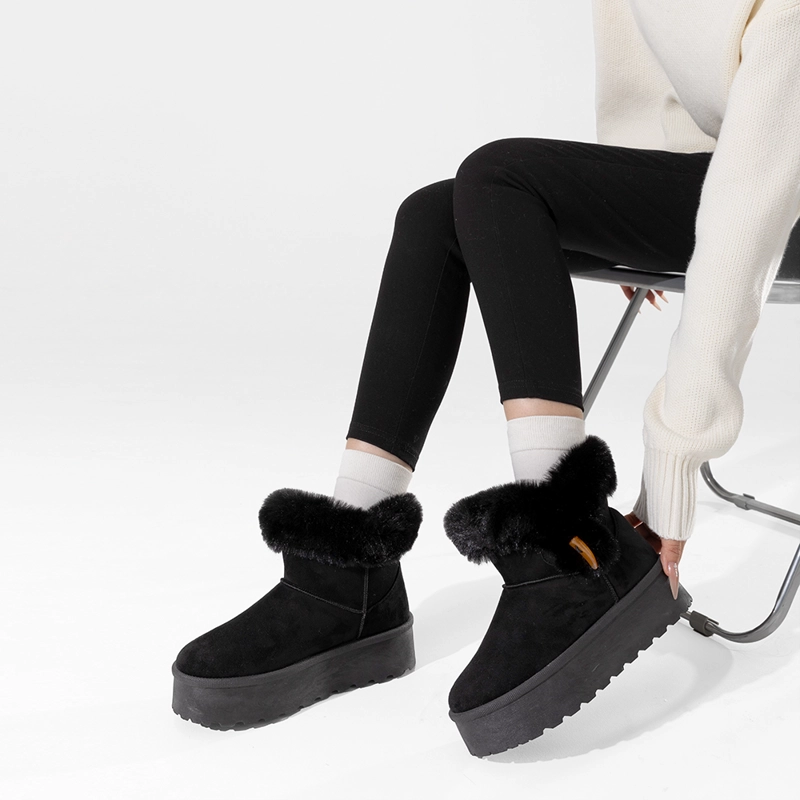 BOTIN CASUAL MUJER PU TEXIL VINTAGE ANTIDESLIZANTE WEIDE LT201 - 2