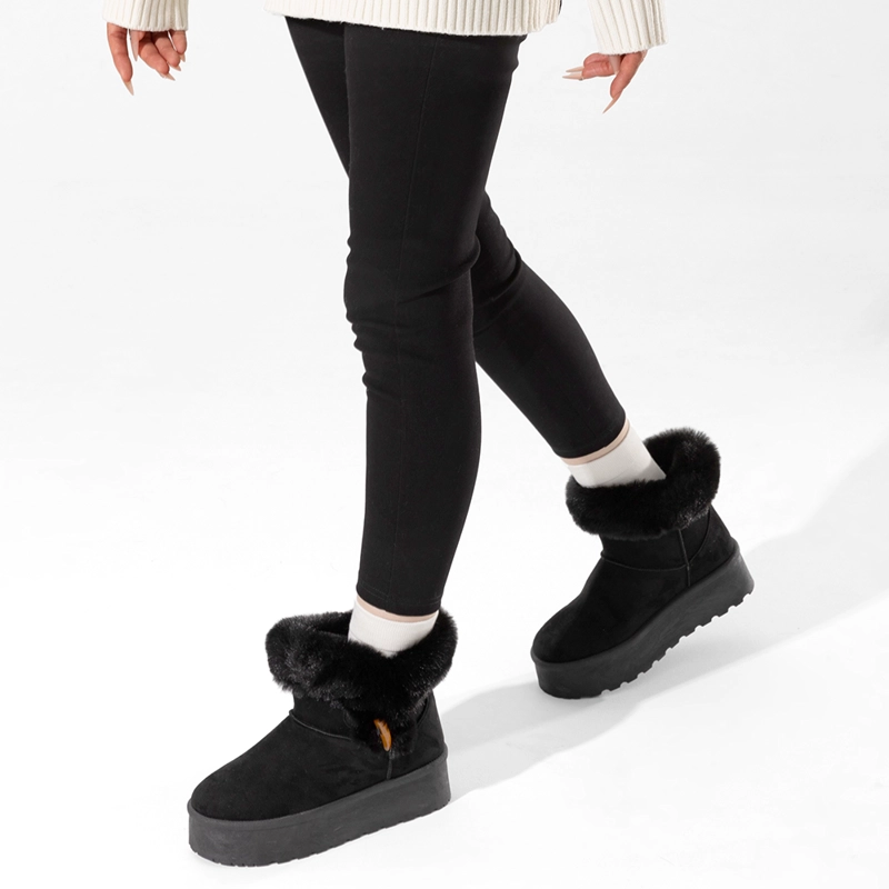 BOTIN CASUAL MUJER PU TEXIL VINTAGE ANTIDESLIZANTE WEIDE LT201 - 3