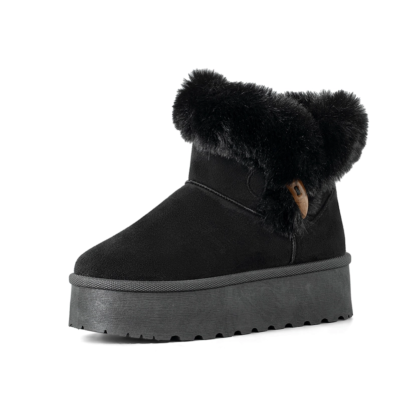 BOTIN CASUAL MUJER PU TEXIL VINTAGE ANTIDESLIZANTE WEIDE LT201 - 5