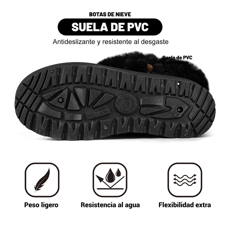 BOTIN CASUAL MUJER PU TEXIL VINTAGE ANTIDESLIZANTE WEIDE LT201 - 9