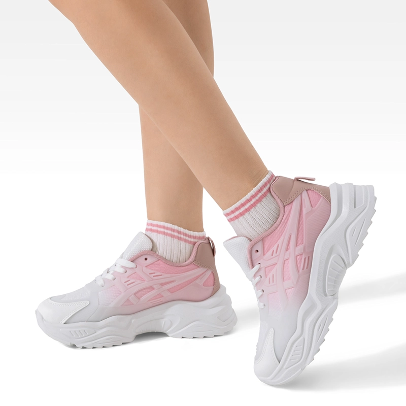 ZAPATILLA DEPORTIVA CASUAL MUJER MODA PLATAFORMA WEIDE LT612 - 2