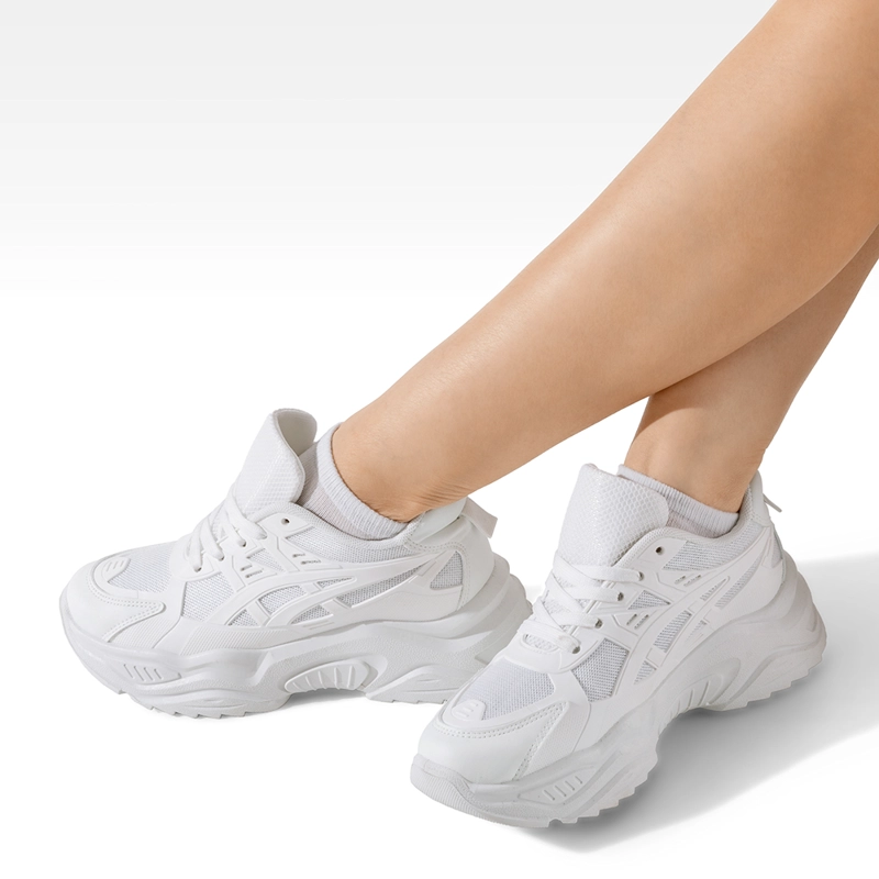 ZAPATILLA DEPORTIVA CASUAL MUJER MODA PLATAFORMA WEIDE LT612 - 2