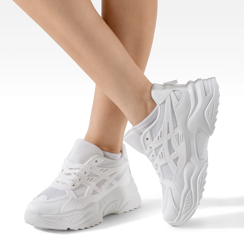 ZAPATILLA DEPORTIVA CASUAL MUJER MODA PLATAFORMA WEIDE LT612 - 3