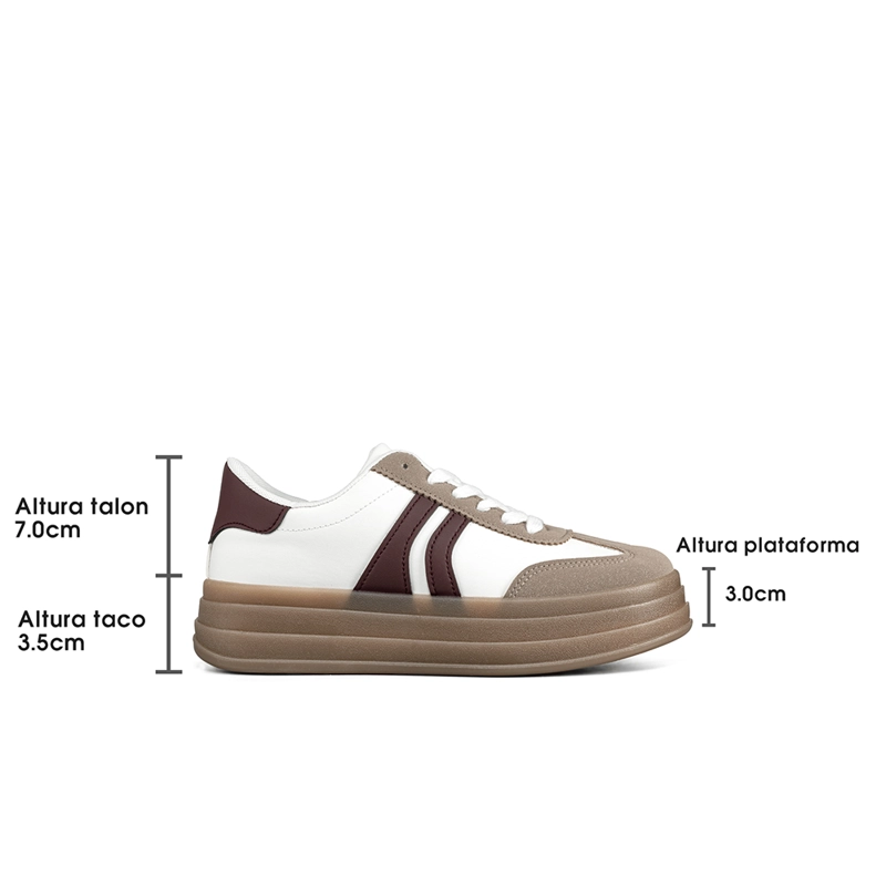 ZAPATILLA CASUAL DEPORTIVA MUJER MODA DE COLORES WEIDE SL20 - 8