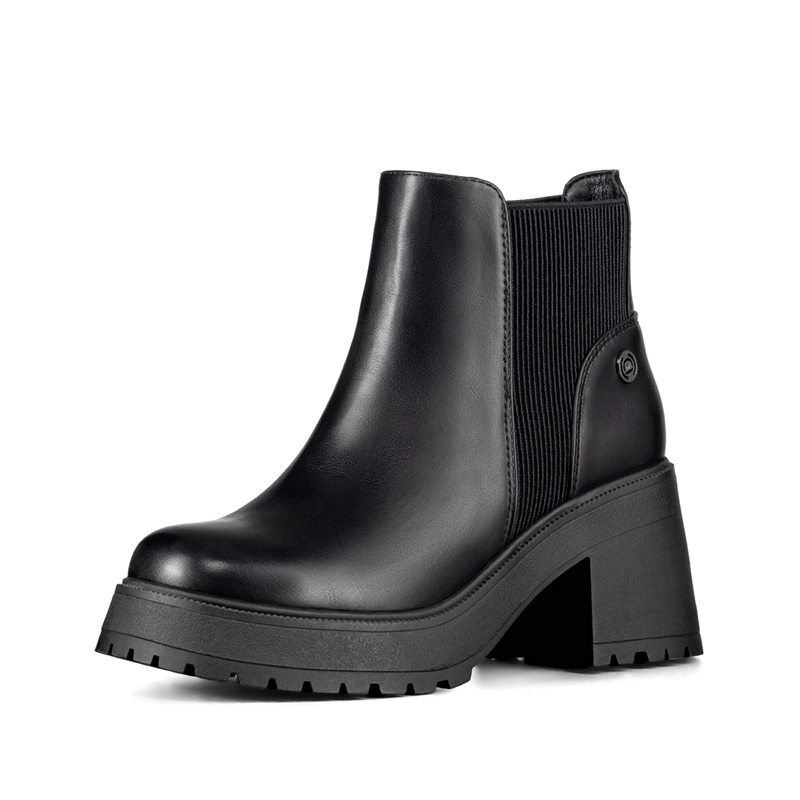BOTIN MUJER CASUAL ECO CUERO CON FELPA VINTAGE WEIDE CZY612 - 1