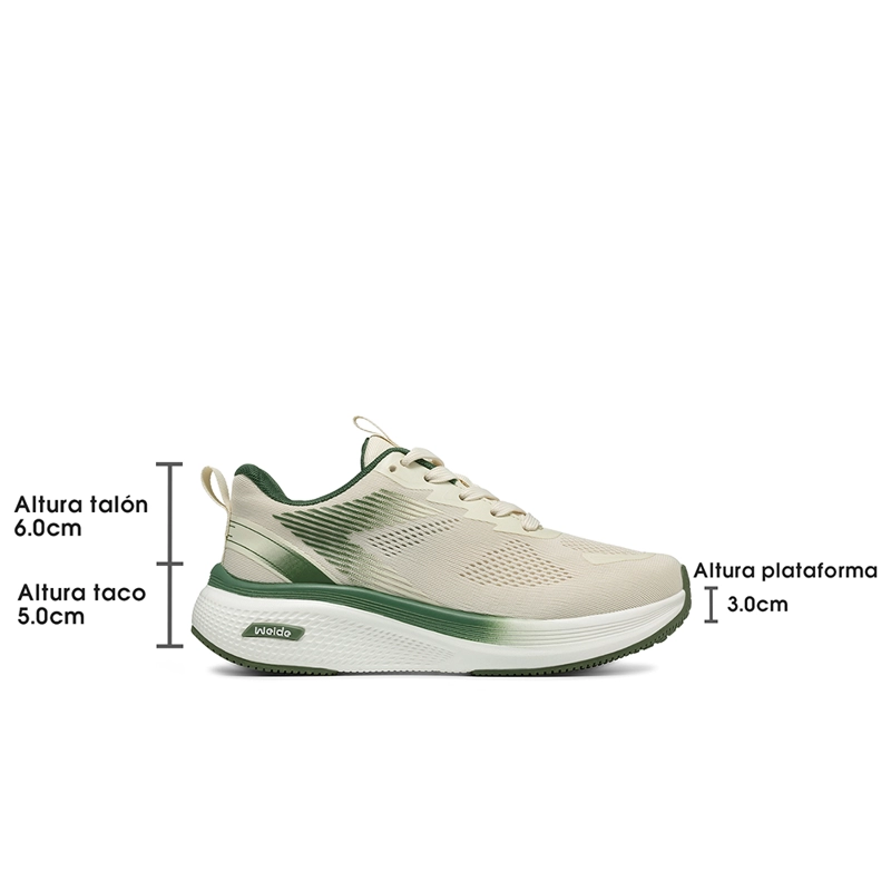 ZAPATILLAS URBANAS MUJER PLATAFORMA MALLA PU WEIDE XJH70 - 8