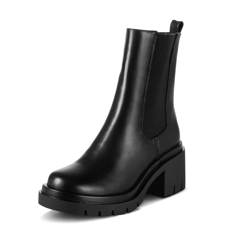 BOTIN NEGRO CASUAL MUJER WEIDE ZS22 - 3