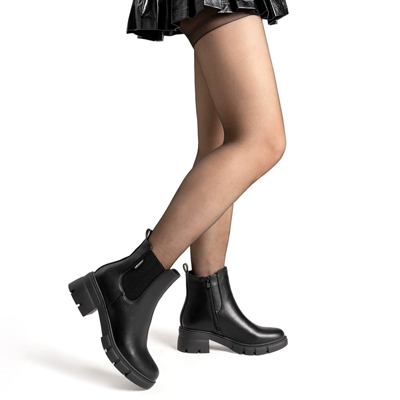 BOTIN NEGRO CASUAL MUJER WEIDE ZS31 - 3