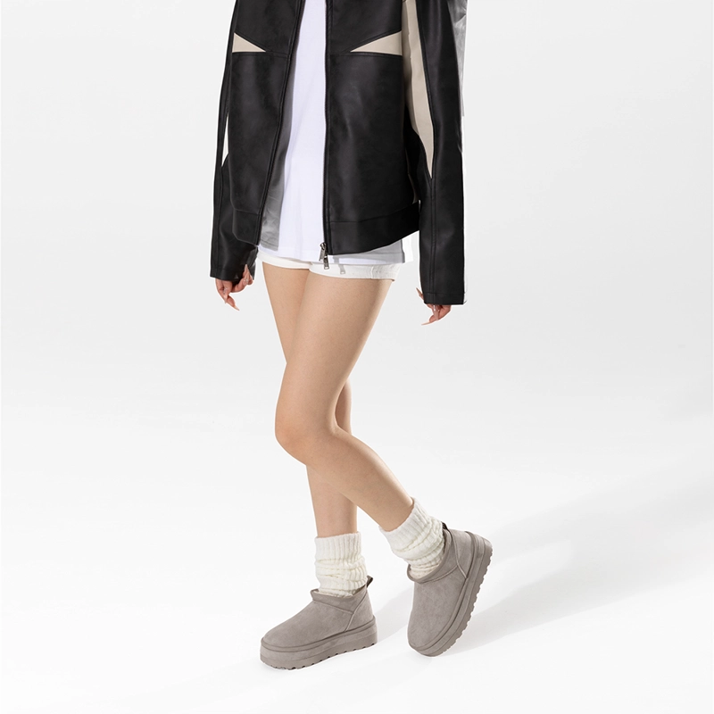 BOTIN CASUAL MUJER PU TEXIL COMODO WEIDE LT200 - 2