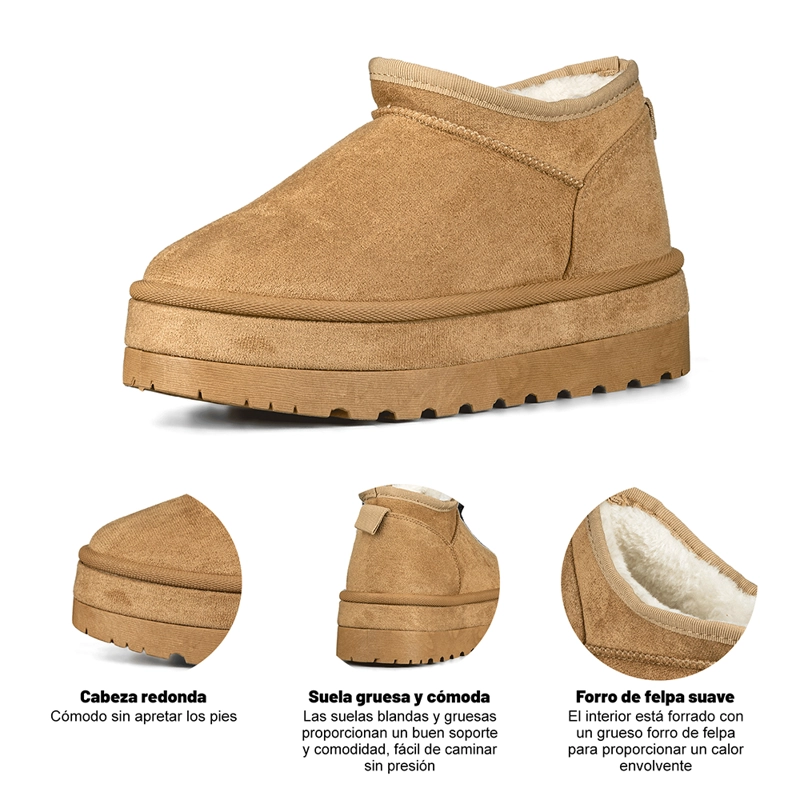 BOTIN CASUAL MUJER PU TEXIL COMODO WEIDE LT200 - 7