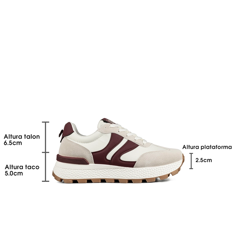 ZAPATILLAS URBANA MUJER DEPORTIVA VINTAGE CONFORT WEIDE SL21 - 8