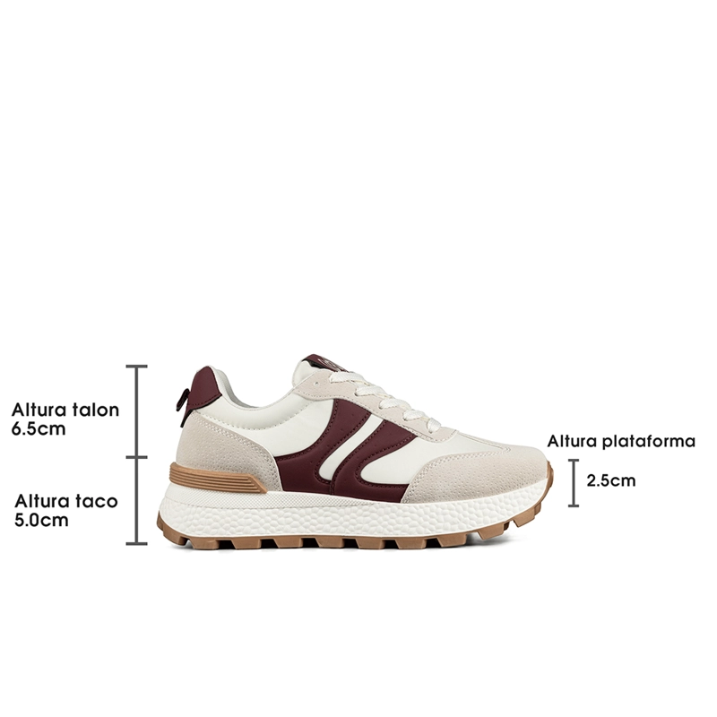 ZAPATILLAS URBANA MUJER DEPORTIVA VINTAGE CONFORT WEIDE SL21 - 8