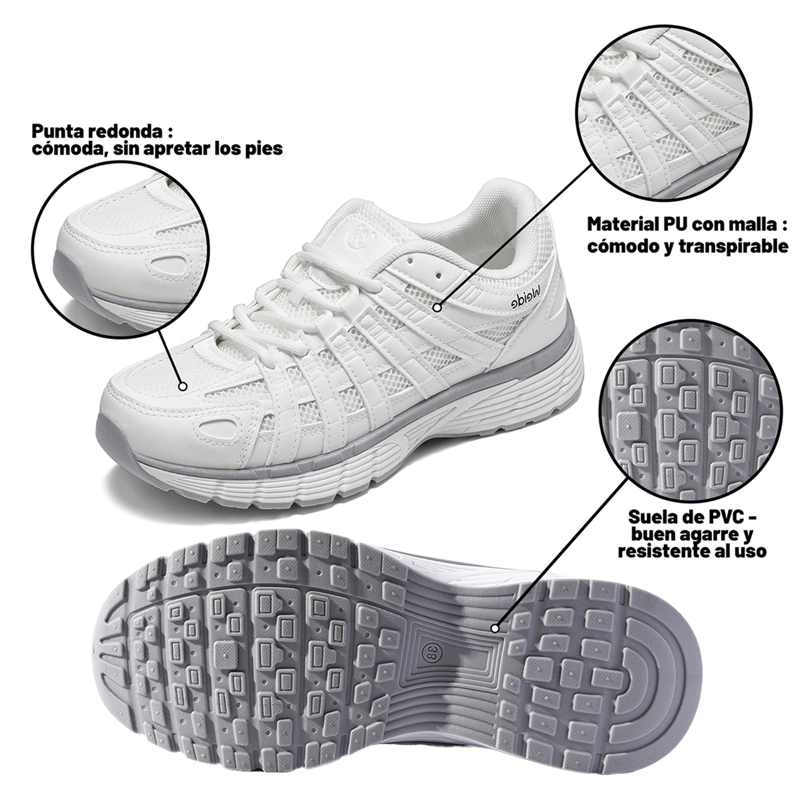 ZAPATILLAS CASUAL PU MUJER PLATAFORMA WEIDE SL82 - 5