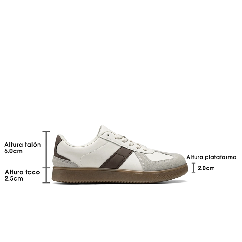 ZAPATILLAS CASUAL PU MUJER PLATAFORMA WEIDE SL81 - 4