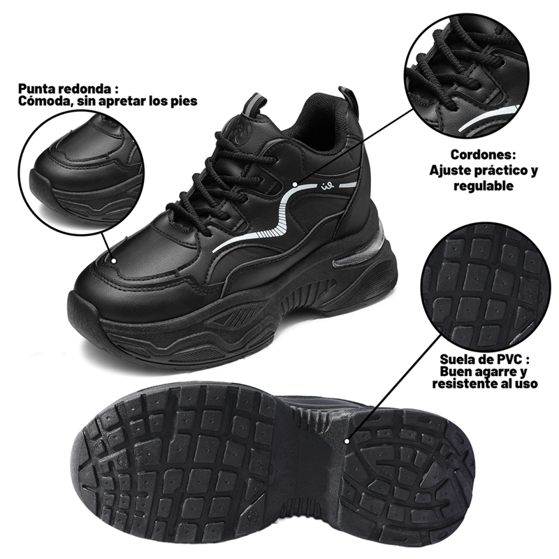 ZAPATILLAS CASUAL PU MUJER PLATAFORMA WEIDE SS19 - 5