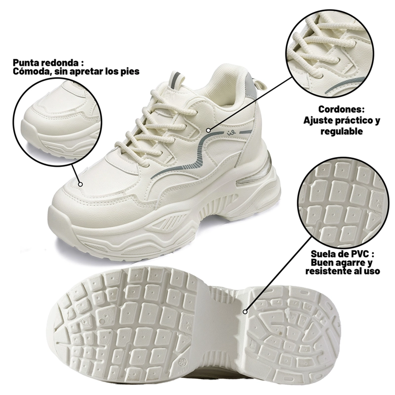 ZAPATILLAS CASUAL PU MUJER PLATAFORMA WEIDE SS19 - 5