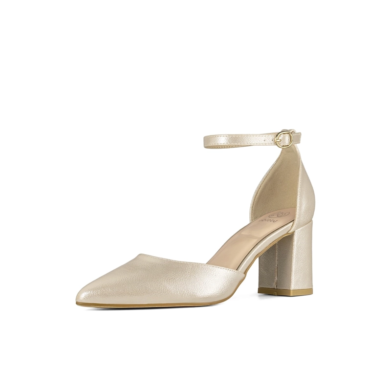 ZAPATOS TACO PU MUJER CUADRADO WEIDE QIU523 - 2