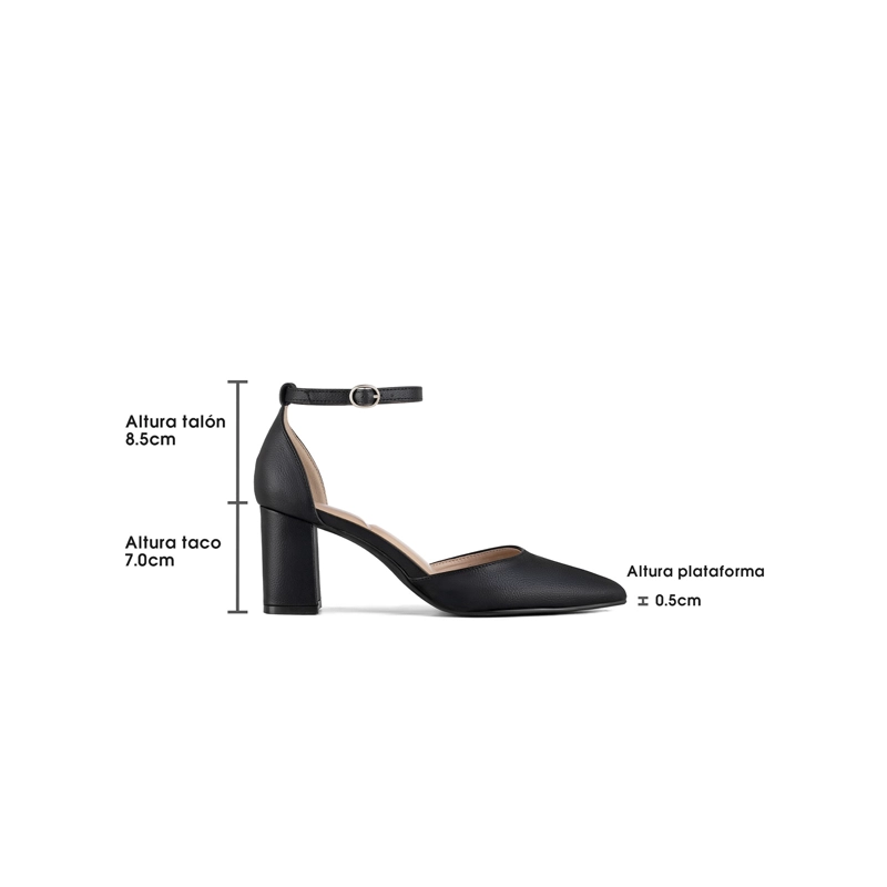 ZAPATOS TACO PU MUJER CUADRADO WEIDE QIU523 - 4