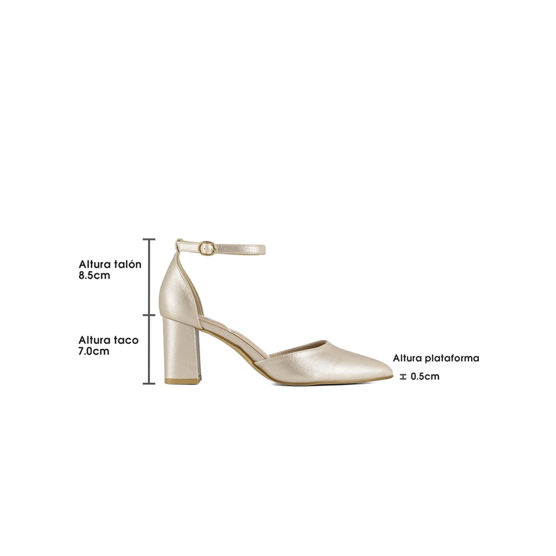 ZAPATOS TACO PU MUJER CUADRADO WEIDE QIU523 - 4