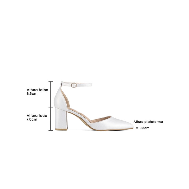 ZAPATOS TACO PU MUJER CUADRADO WEIDE QIU523 - 4