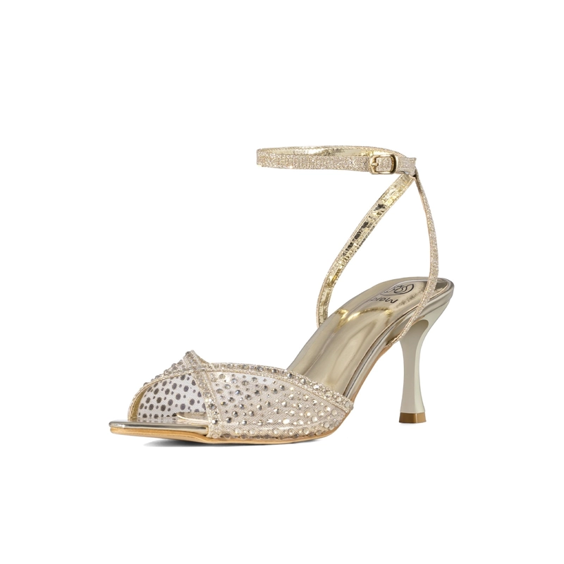 SANDALIAS FORMAL MALLA PU MUJER AGUJA WEIDE QIU526 - 2