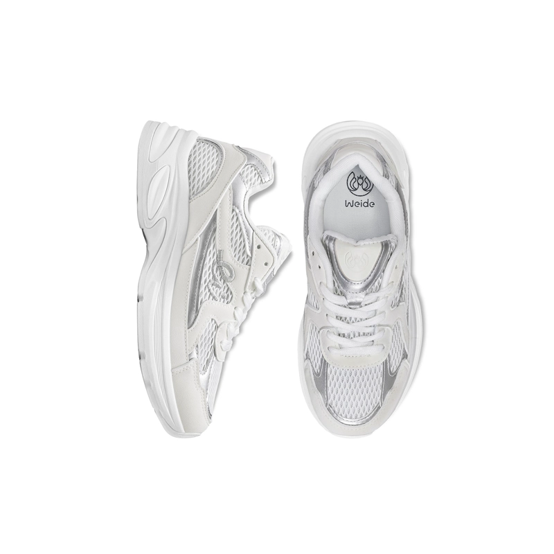 ZAPATILLAS CASUAL MALLA PU MUJER PLATAFORMA WEIDE LT222 - 3