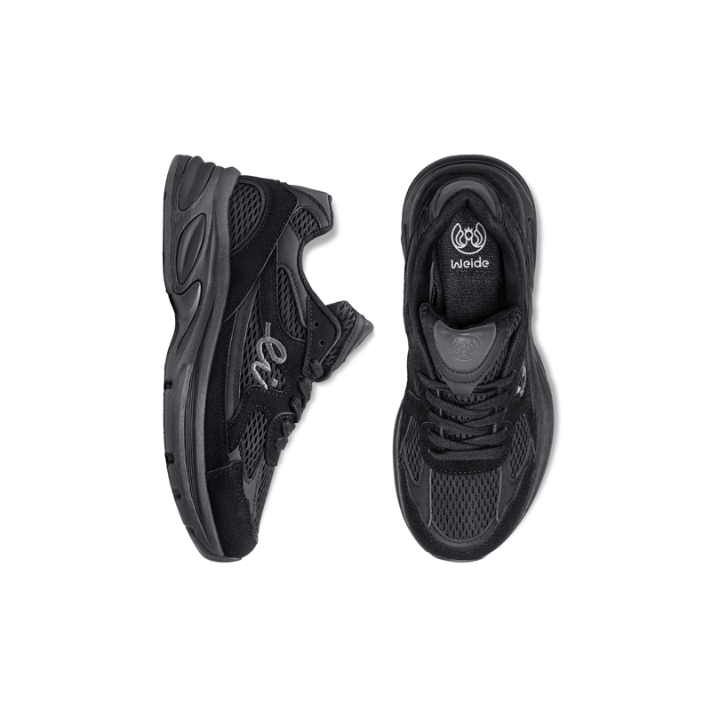 ZAPATILLAS CASUAL MALLA PU MUJER PLATAFORMA WEIDE LT222 - 3