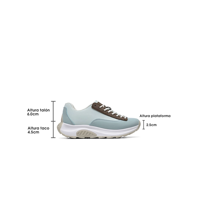 ZAPATILLAS PU MUJER PLATAFORMA WEIDE LT225 - 4