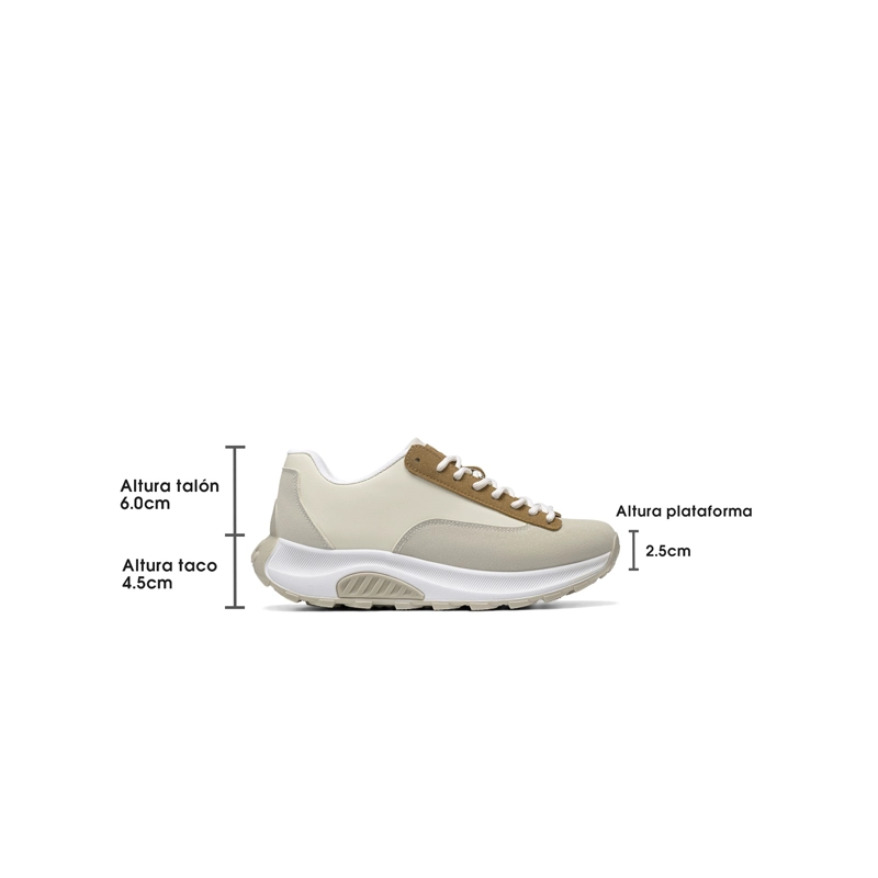 ZAPATILLAS PU MUJER PLATAFORMA WEIDE LT225 - 4