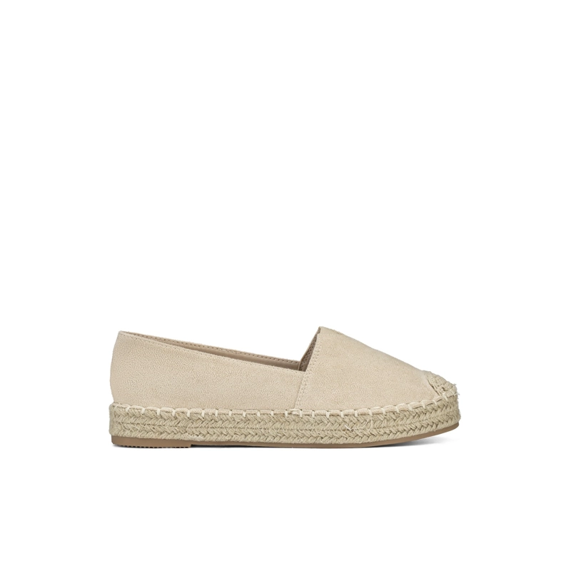 ALPARGATAS PU TEXTIL MUJER PLANO WEIDE QIU525 - 1