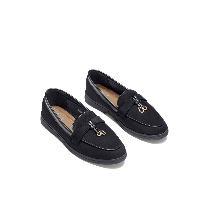 MOCASINES PU TEXTIL MUJER PLANO WEIDE JN750 - 3