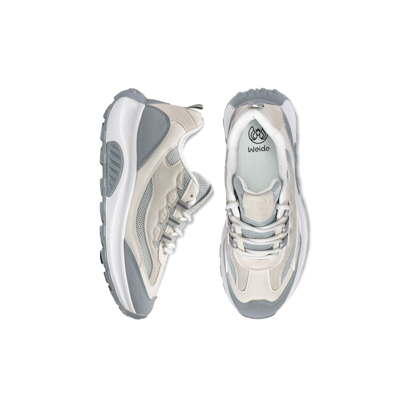 ZAPATILLAS CASUAL MALLA PU MUJER PLATAFORMA WEIDE LT220 - 3