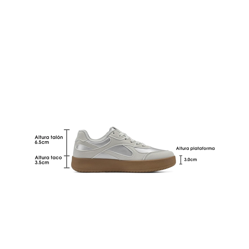ZAPATILLAS PU TEXTIL MUJER PLANO WEIDE TFA331 - 4