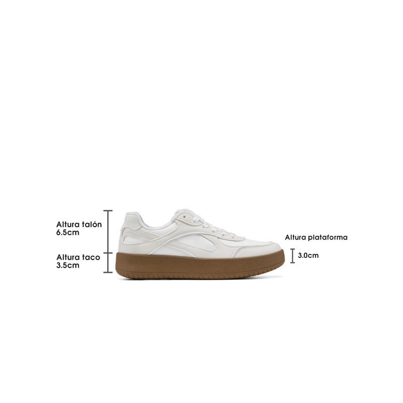 ZAPATILLAS PU TEXTIL MUJER PLANO WEIDE TFA331 - 4