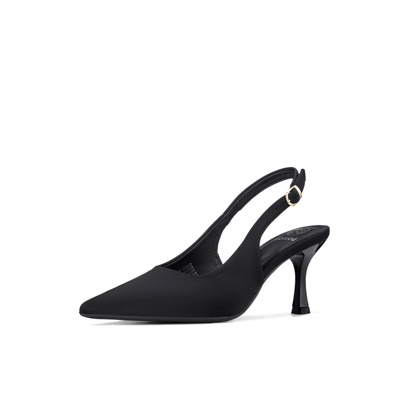 ZAPATOS TACO PU TEXTIL MUJER AGUJA WEIDE GH223 - 2