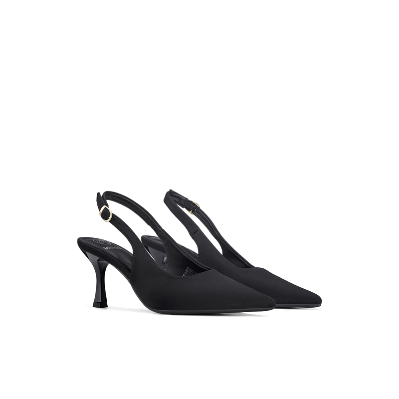 ZAPATOS TACO PU TEXTIL MUJER AGUJA WEIDE GH223 - 3