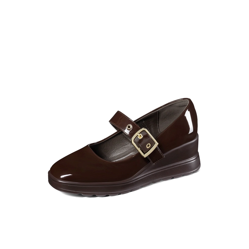 Zapatos Taco  PU Acharolado Mujer Taco Cuña Weide GH222 - 2