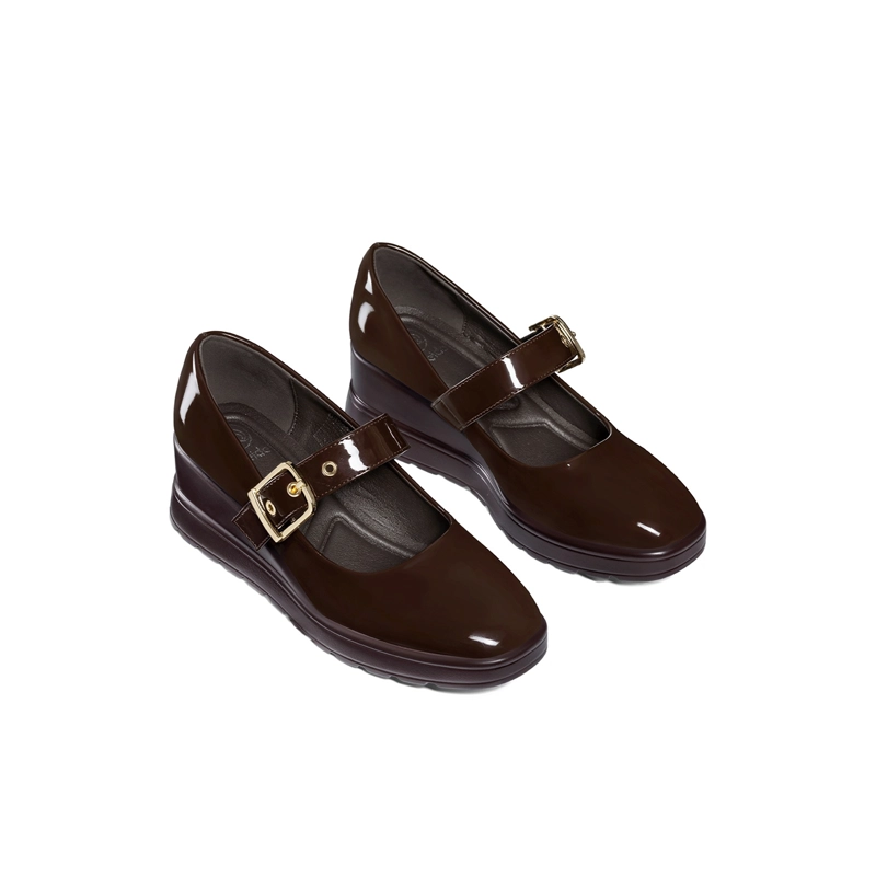 Zapatos Taco  PU Acharolado Mujer Taco Cuña Weide GH222 - 3