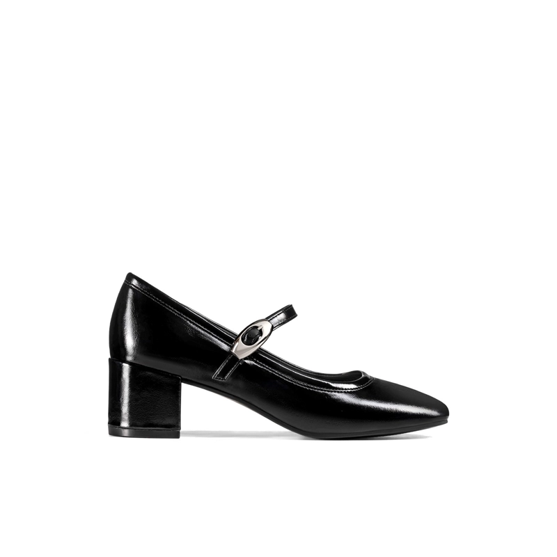 ZAPATOS TACO CASUAL PU MUJER CUADRADO WEIDE YL058 - 1