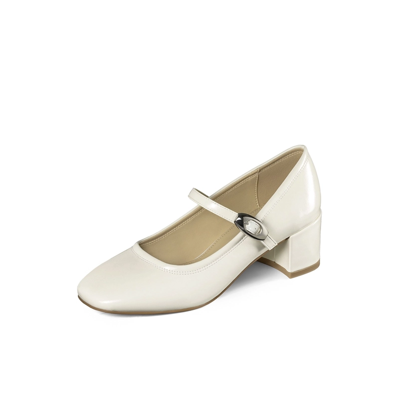 ZAPATOS TACO CASUAL PU MUJER CUADRADO WEIDE YL058 - 2